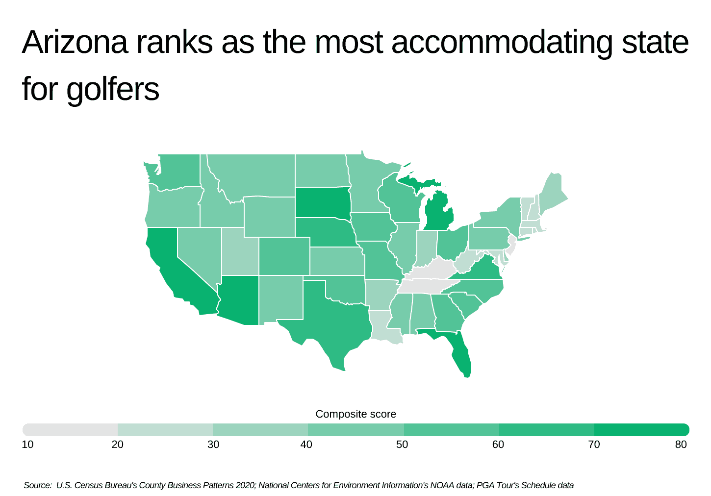 The 15 Best U S Cities For Golfers The 15 best u s cities for golfers
